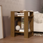 Libreria/Divisorio Miele 41x35x57 cm in Legno Massello di Pino