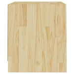 Comodini 2 pz 40x30,5x35,5 cm in Legno Massello di Pino