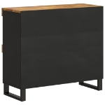 Credenza 85x33x75 cm in Legno Massello di Mango