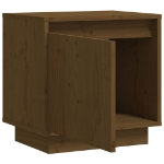 Comodini 2 pz Miele 40x30x40 cm in Legno Massello di Pino