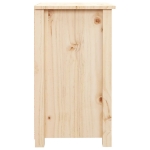 Comodini 2 pz 40x35x61,5 cm in Legno Massello di Pino