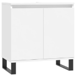 Mobile da Bagno Bianco 58x33x60 cm in Legno Multistrato