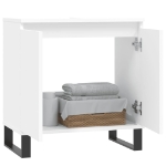 Mobile da Bagno Bianco 58x33x60 cm in Legno Multistrato