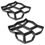 Set 2 pz Stampo pavimentazione giardino 42 x 42 x 4 cm