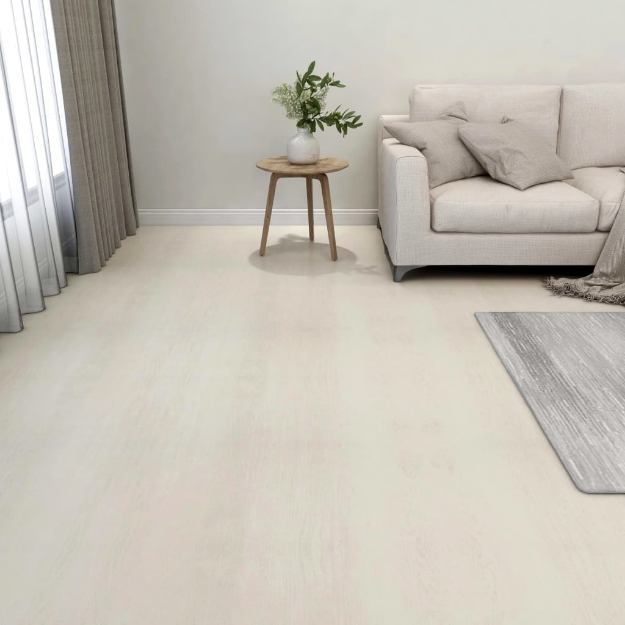 Listoni per Pavimenti Autoadesivi 55 pz in PVC 5,11 m² Beige