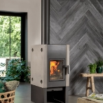 WallArt Pannelli Effetto Legno Rovere Stagionato Grigio Cenere