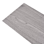 Listoni Pavimenti Non Autoadesivi PVC 4,46 m² 3mm Grigio Lucido