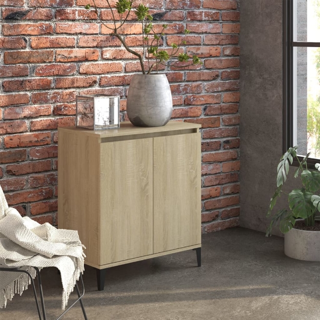 Credenza Rovere Sonoma 60x35x70 cm in Truciolato