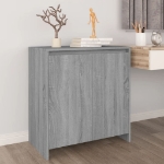 Credenza Grigio Sonoma 70x41x75 cm in Legno Multistrato