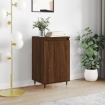 Credenza Rovere Marrone 40x35x70 cm in Legno Multistrato