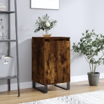 Credenza Rovere Fumo 40x35x70 cm in Legno Multistrato