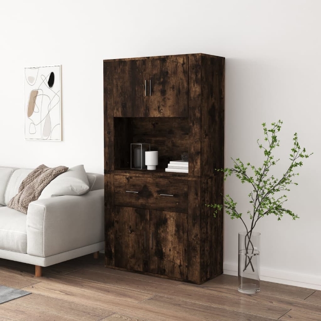 Credenza Rovere Fumo in Legno Multistrato