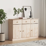 Credenza ALTA 112x35x73 cm in Legno Massello di Pino