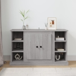 Credenza Grigio Sonoma 100x35,5x60 cm in Legno Multistrato