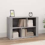 Credenza Grigio Sonoma 80x30x54 cm in Legno Multistrato