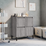 Credenza Grigio Sonoma 60x35x70 cm in Legno Multistrato