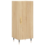 Credenza Rovere Sonoma 34,5x34x90 cm in Legno Multistrato