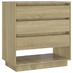 Credenza Rovere Sonoma 70x41x75 cm in Truciolato