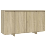 Credenza Rovere Sonoma 135x41x75 cm in Truciolato