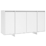 Credenza Bianca 135x41x75 cm in Truciolato