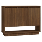 Credenza Rovere Marrone 97x31x75 cm in Truciolato