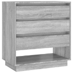 Credenza Grigio Sonoma 70x41x75 cm in Truciolato