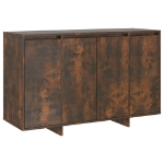 Credenza Rovere Fumo 120x41x75 cm in Truciolato