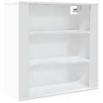 Mobile a Parete Bianco 80x33x80 cm in Legno Multistrato