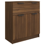 Credenza Rovere Marrone 60x30x70 cm in Legno Multistrato