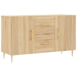 Credenza Rovere Sonoma 100x36x60 cm in Legno Multistrato