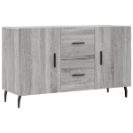 Credenza Grigio Sonoma 100x36x60 cm in Legno Multistrato