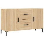 Credenza Rovere Sonoma 100x36x60 cm in Legno Multistrato