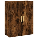 Mobile a Parete Rovere Fumo 69,5x34x90 cm