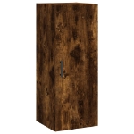 Mobile a Parete Rovere Fumo 34,5x34x90 cm