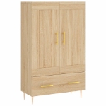 Credenza Rovere Sonoma 69,5x31x115 cm in Legno Multistrato