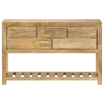 Credenza 120x30x75 cm Legno Massello di Mango