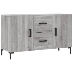 Credenza Grigio Sonoma 100x36x60 cm in Legno Multistrato