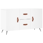 Credenza Bianca 100x36x60 cm in Legno Multistrato