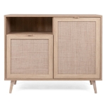 Finori Credenza Bali 01A Rovere Sonoma e Stampa Canna