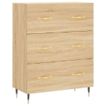 Credenza Rovere Sonoma 69,5x34x90 cm in Legno Multistrato