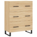 Credenza Rovere Sonoma 69,5x34x90 cm in Legno Multistrato