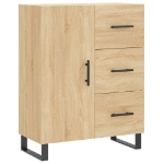 Credenza Rovere Sonoma 69,5x34x90 cm in Legno Multistrato