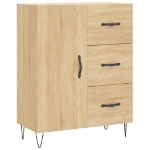 Credenza Rovere Sonoma 69,5x34x90 cm in Legno Multistrato