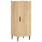 Credenza Rovere Sonoma 34,5x34x90 cm in Legno Multistrato