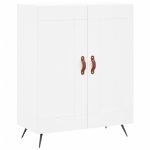 Credenza Bianca 69,5x34x90 cm in Legno Multistrato