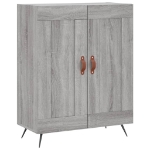 Credenza Grigio Sonoma 69,5x34x90 cm in Legno Multistrato