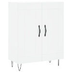 Credenza Bianca 69,5x34x90 cm in Legno Multistrato