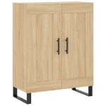 Credenza Rovere Sonoma 69,5x34x90 cm in Legno Multistrato