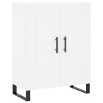 Credenza Bianca 69,5x34x90 cm in Legno Multistrato