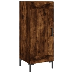 Credenza Rovere Fumo 34,5x34x90 cm in Legno Multistrato